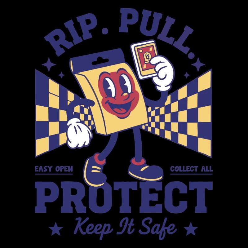 RIP PULL PROTECT Keep It Safe Sammelkarte