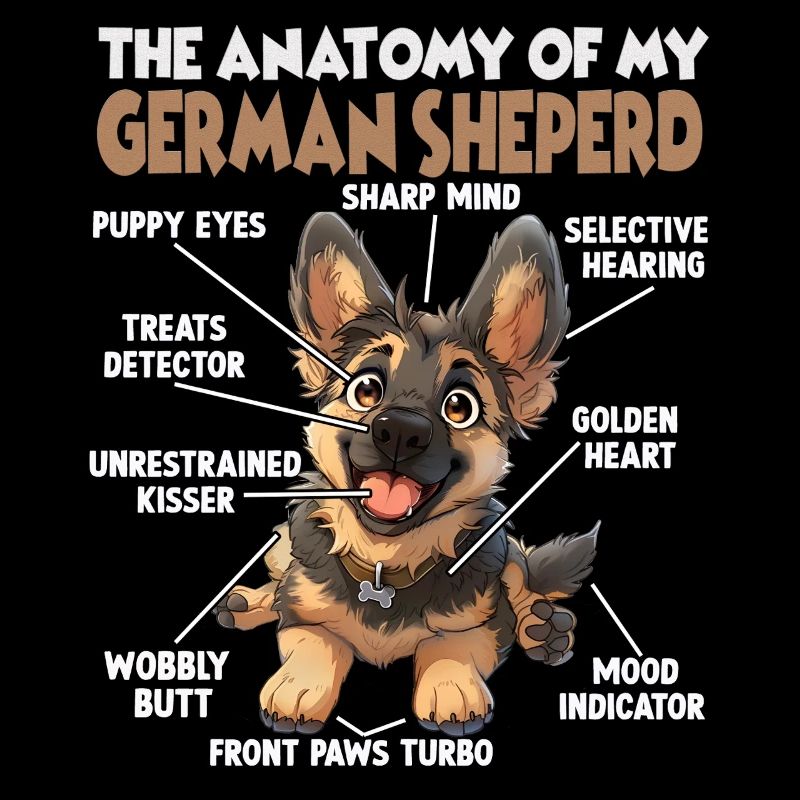 Deutscher Schäferhund Hundehalter Geschenk Gassi T