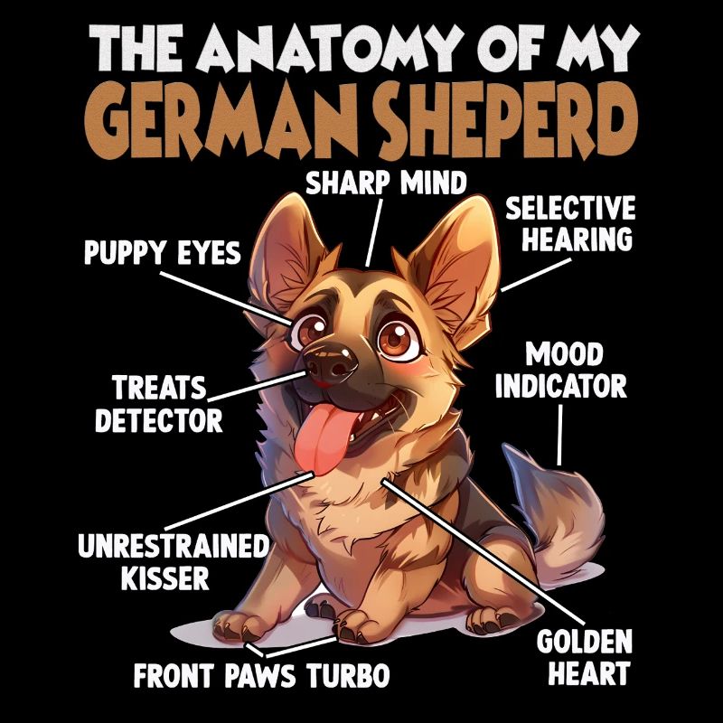 Hundehalter Geschenk Deutscher Schäferhund Gassi T