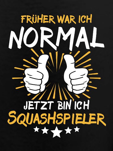 Squash Player Saying