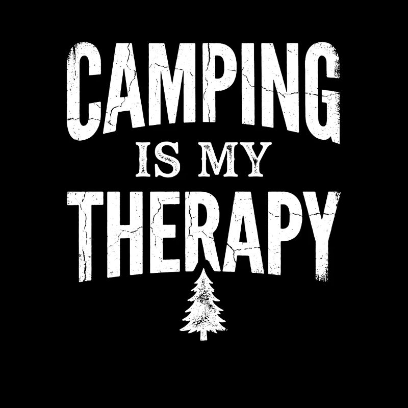 Camping Therapy Gift for Camper Outdoor