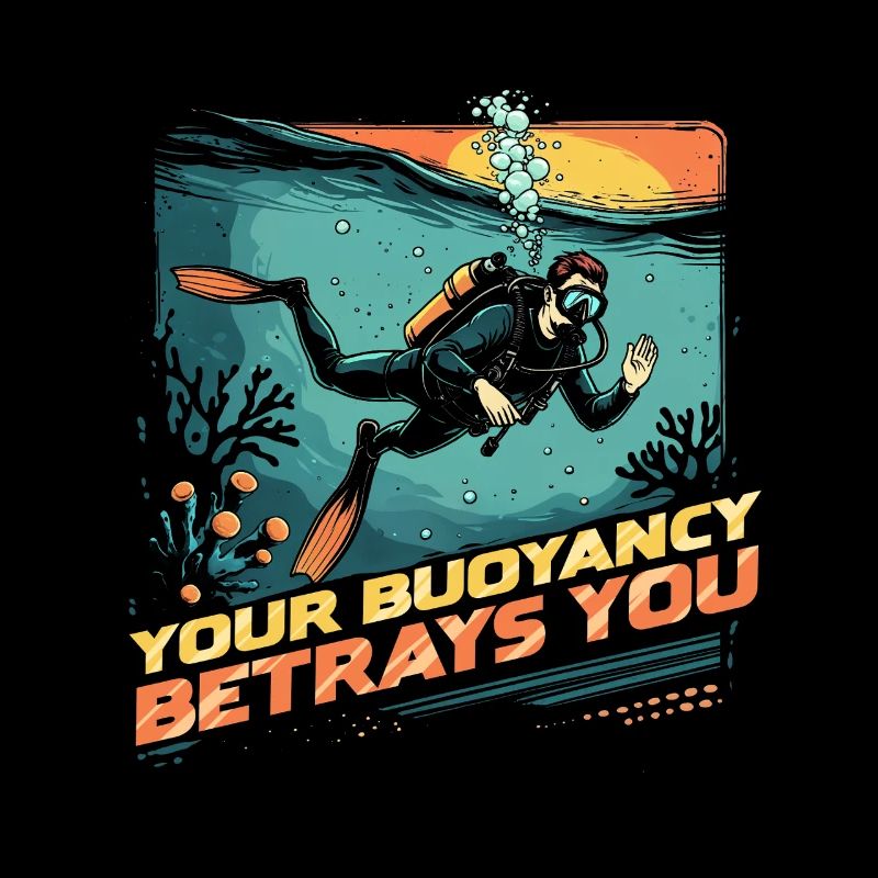 Diver Scuba Diving Buoyancy Betrays You