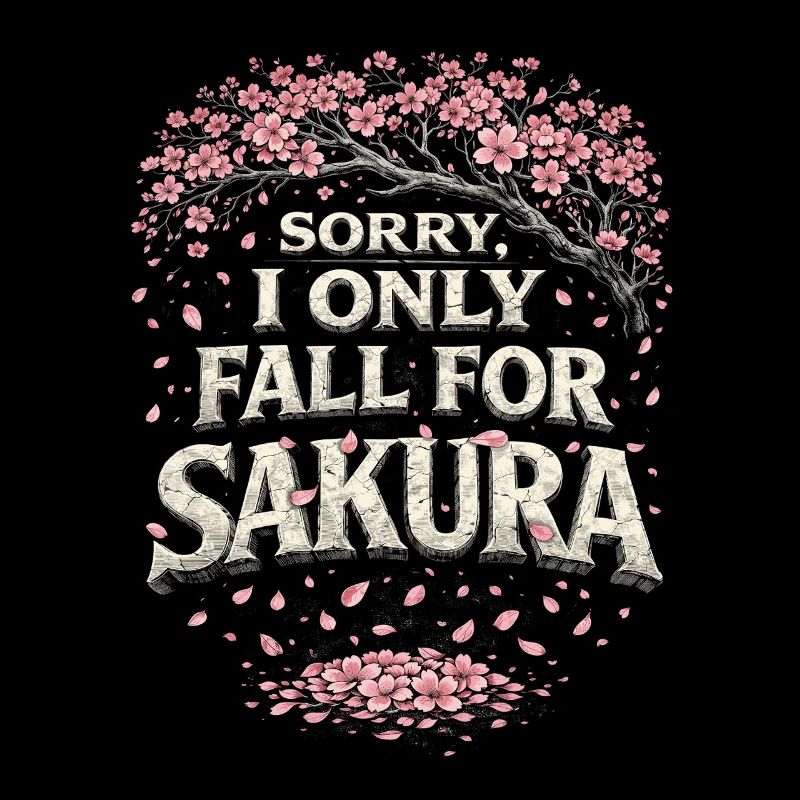 Cherry Blossoms Cherry Blossom I Only Fall For Sakura
