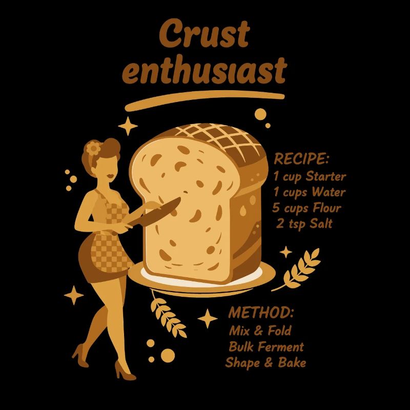Sourdough Crust Enthusiast Bread Baking Baker