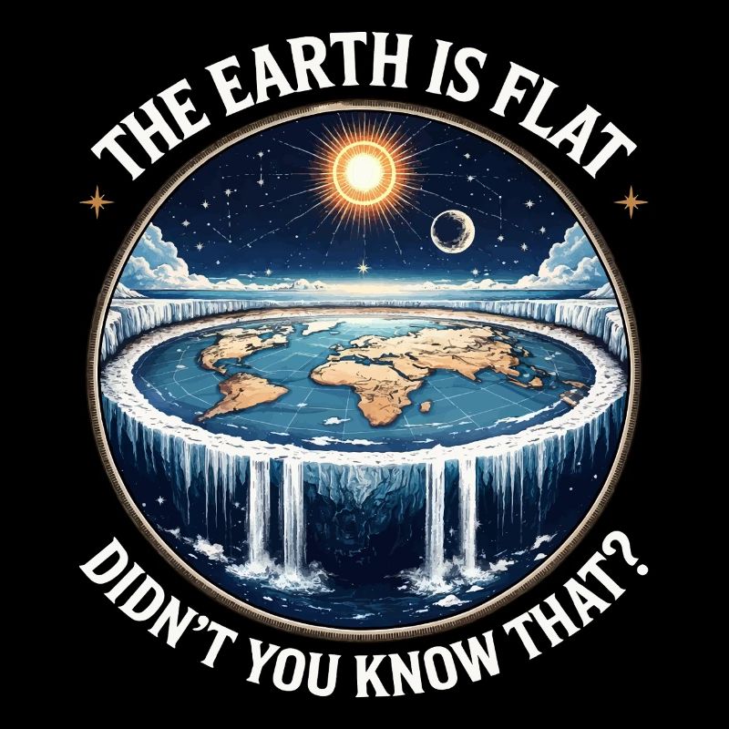 La terre est plate, tu ne le savais pas