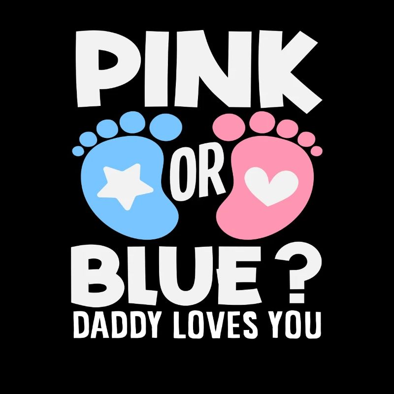 Pink Oder Blau Papa Liebt Dich Reveal