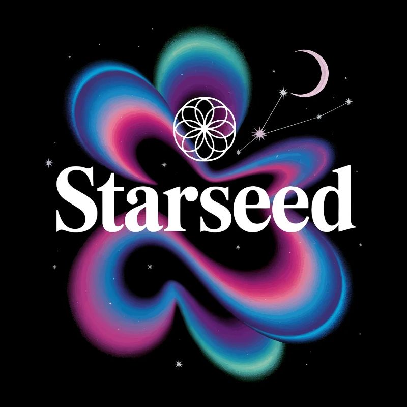 Logo du tourbillon de couleurs Starseed