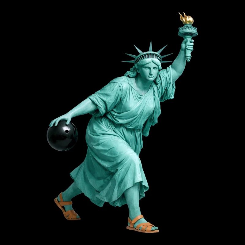 Freiheitsstatue Bowling