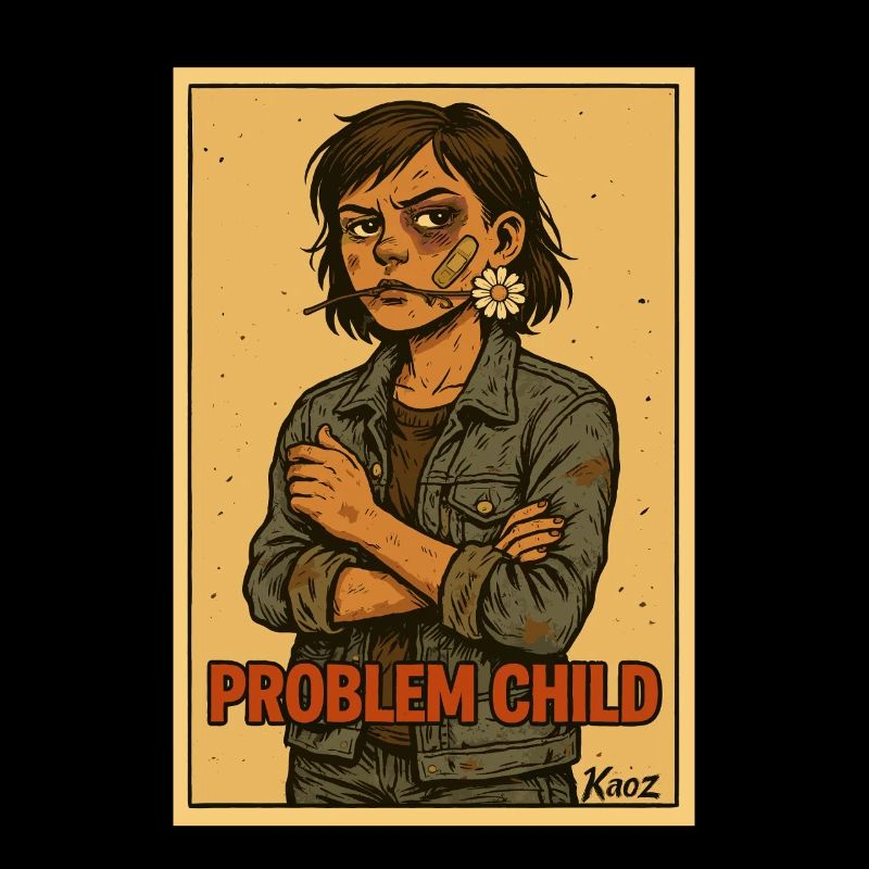 Affiche Problem Child Daisy Rebel