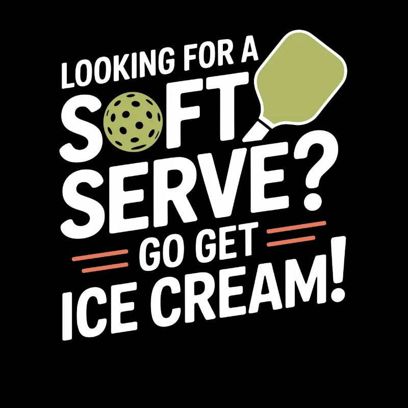 Pickleball Spieler Looking For Soft Serve Dinking