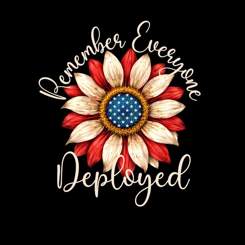 Remember Everyone Deployed RED Friday Troops