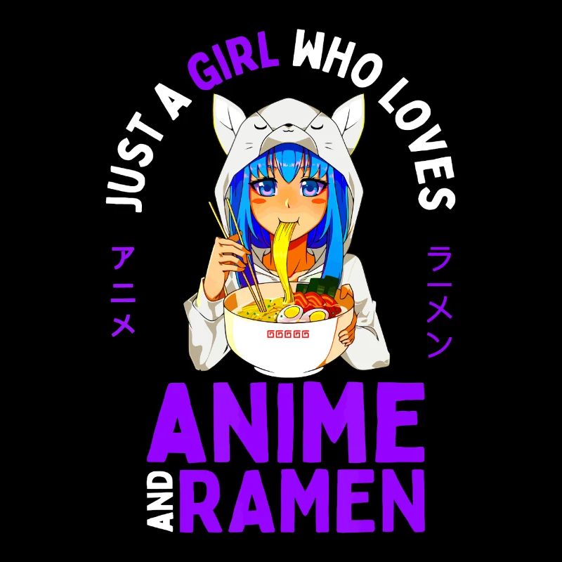 Nur ein Mädchen, das Anime liebt