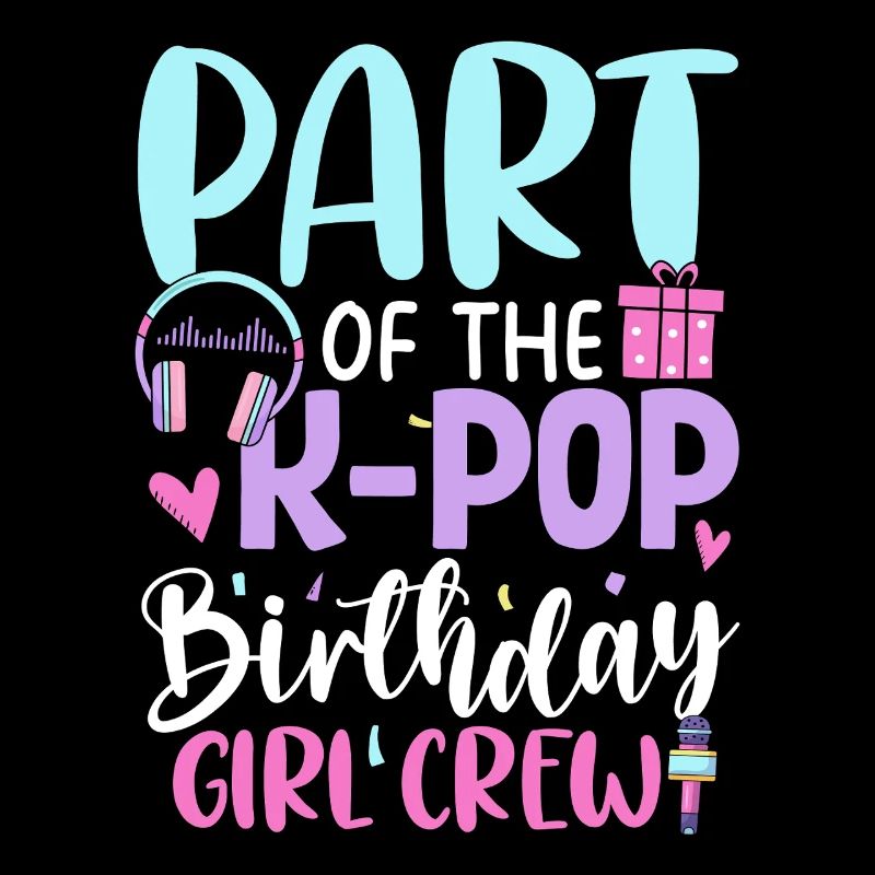 Membre de l’équipe des filles d’anniversaire de K Pop
