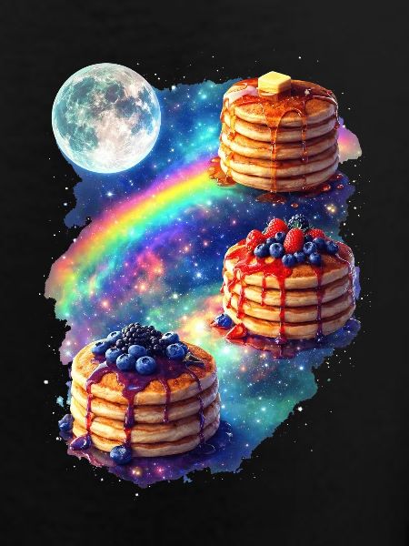 Cosmic Pancakes Galaxy