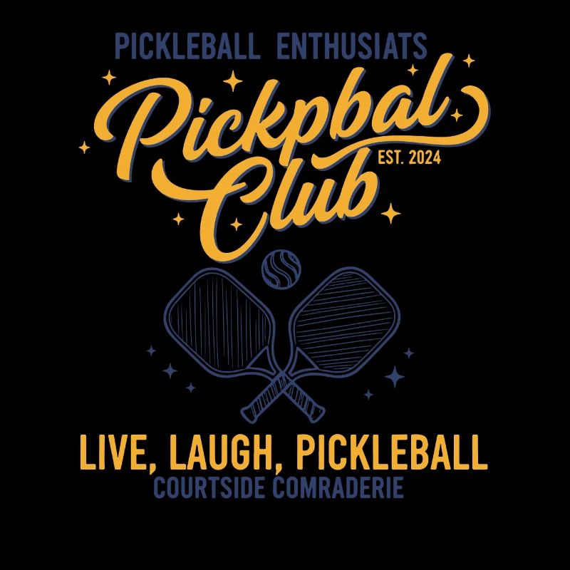Pickleball player pickle ball love pickleball live
