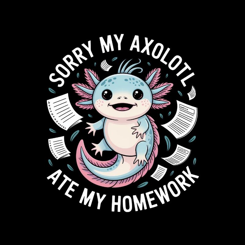 Axolotl a mangé mes devoirs