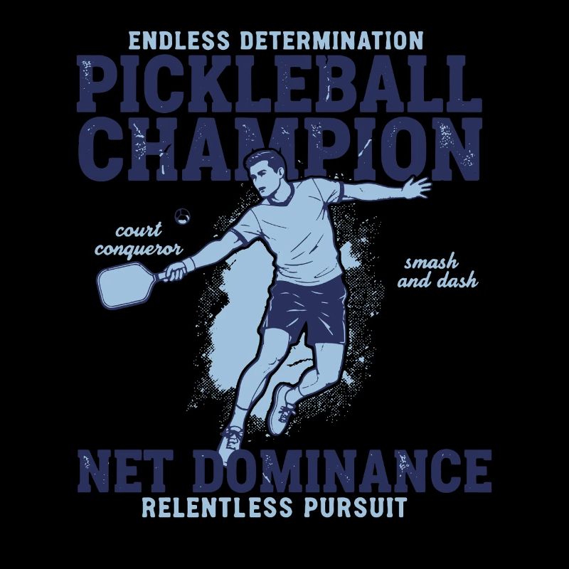 Champion de pickleball : domination nette implacable