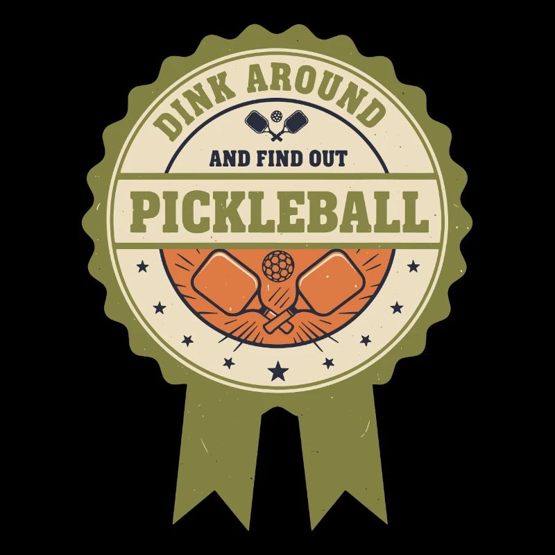 Pickleball Dink Around And Find Out Funny Player