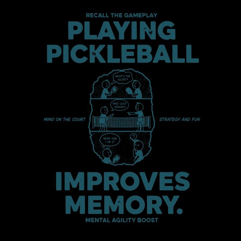 Pickleball Playing Funny Player Improves Memory