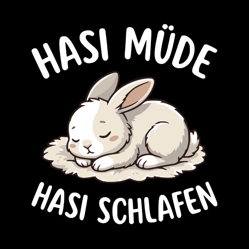 Hasi müde Hasi schlafen 
