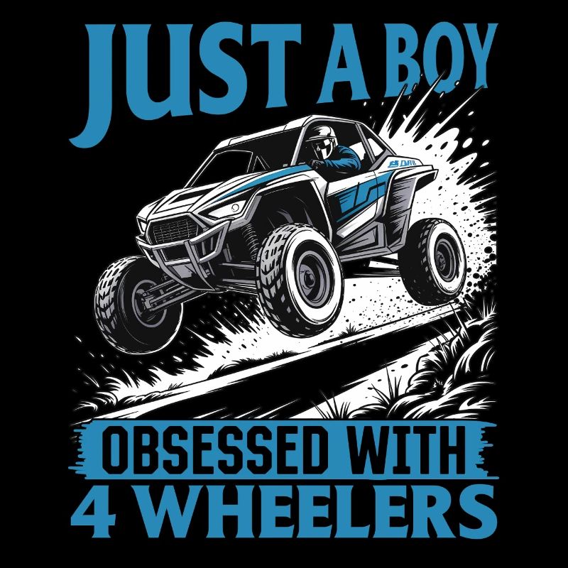 UTV Off Road Boy Men 4 Wheeler Side by side