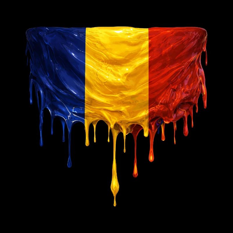 Art de la chute du drapeau roumain