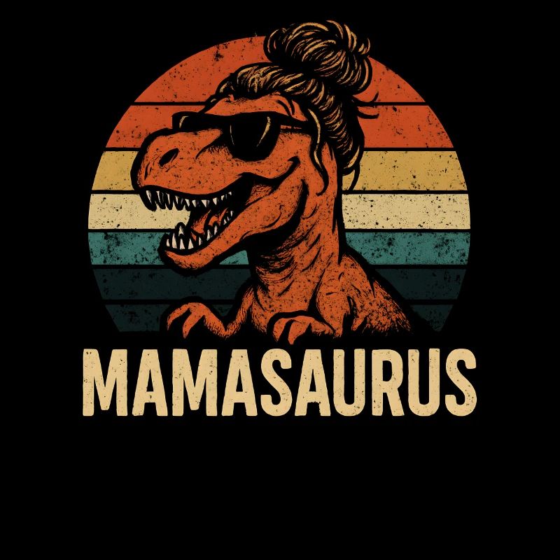 Mamasaurus Mama Mutter Geschenkidee Humor Lustig