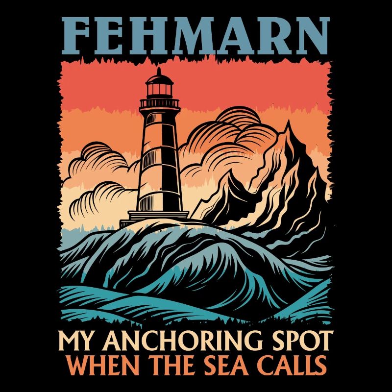 Sailor FEHMARN MY ANCHORING SPOT Funny