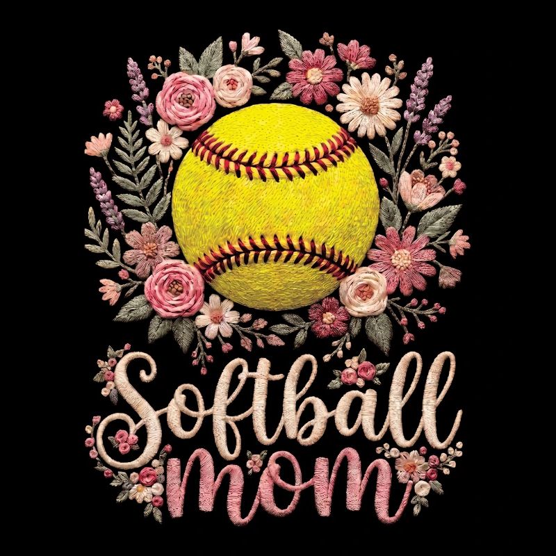 Blumen-Softball-Mutter