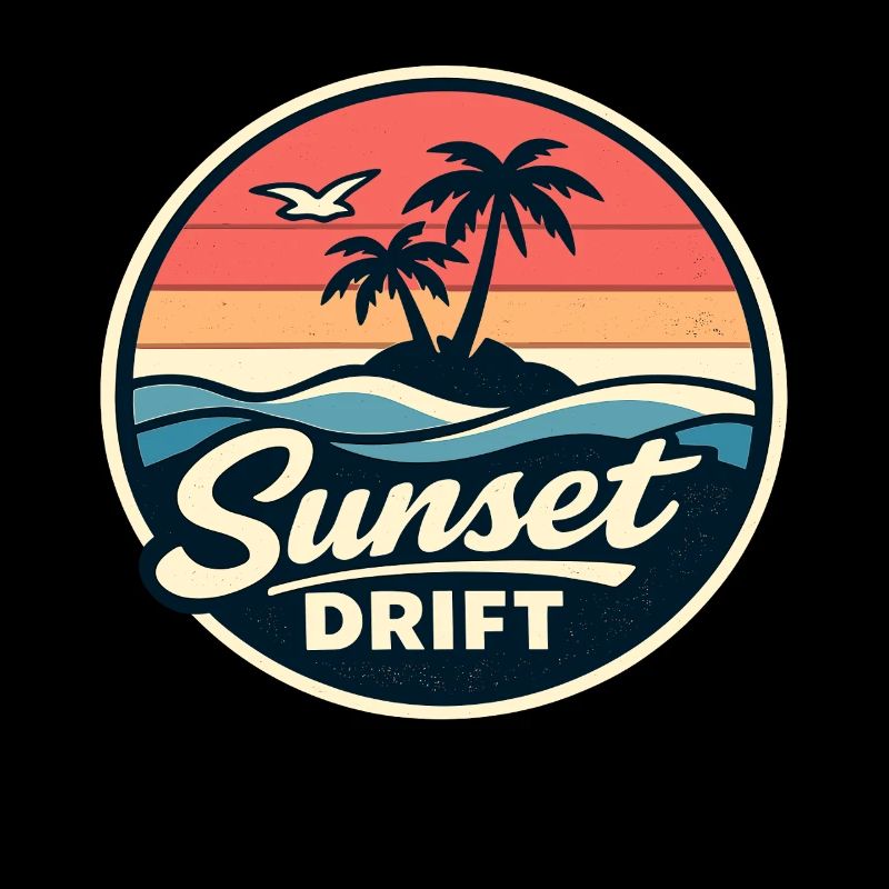 Dérive du coucher de soleil