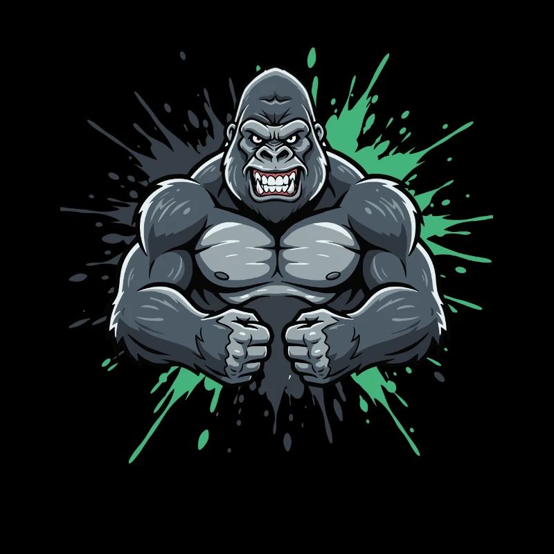 Gorilla Kraft Comic Smash