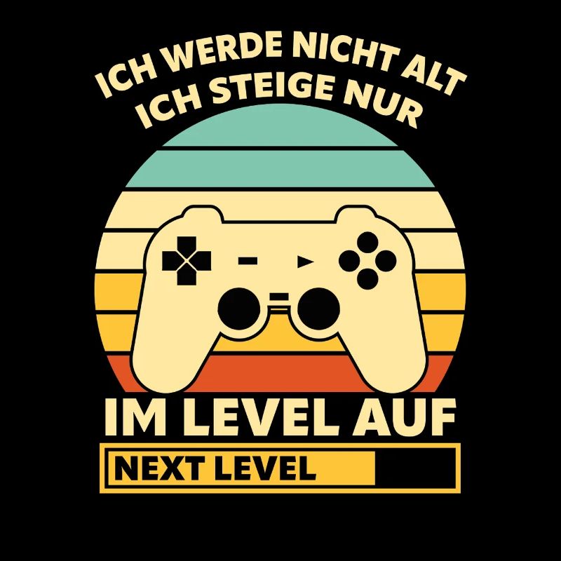 Levelaufstieg Retro-Controller Design