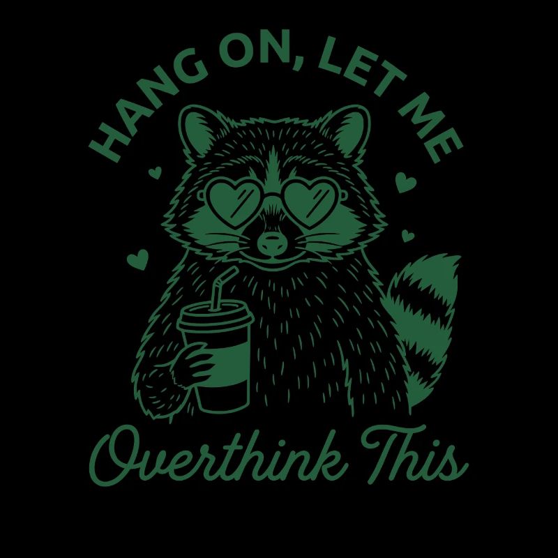 Funny Overthink Shirt Hang On Let Me Overthink