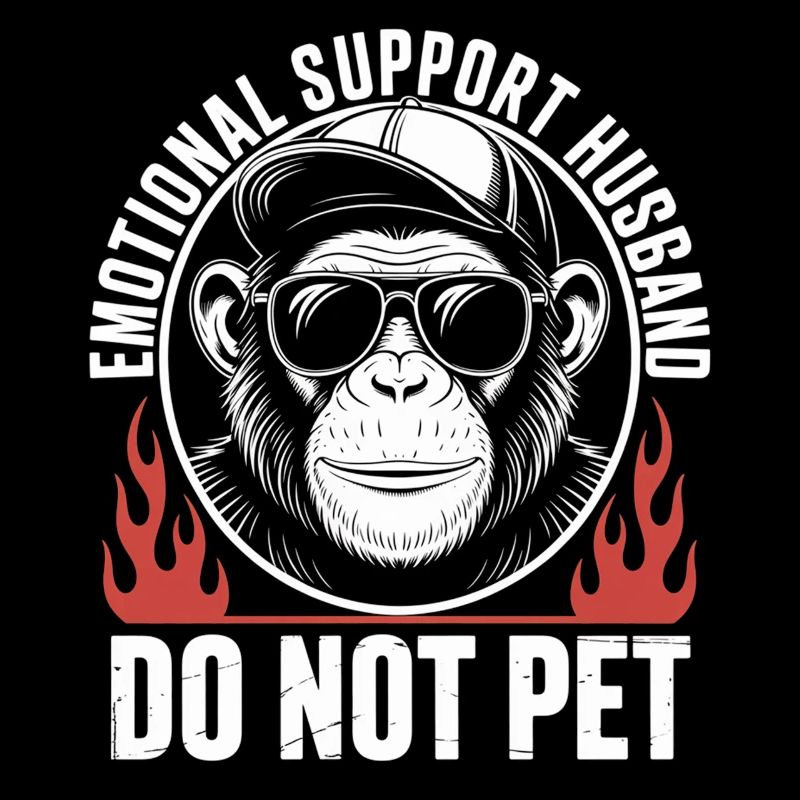 Emotional Support Husband Monkey