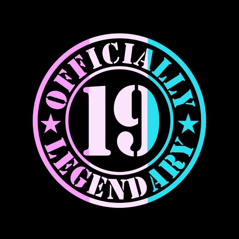 19. Geburtstag Junge Mädchen Legende Level 19