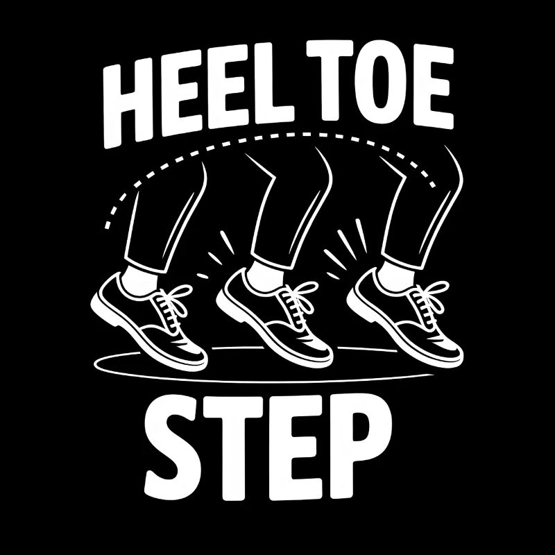 Heel Toe Step Stepptanz Dancer