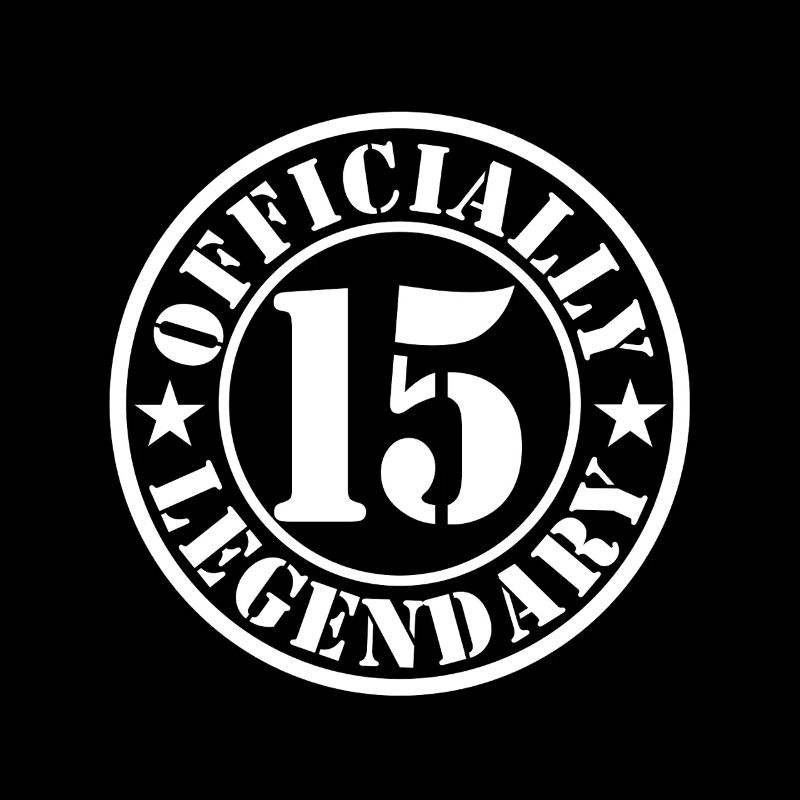 15. Geburtstag Junge Mädchen Legende Level 15
