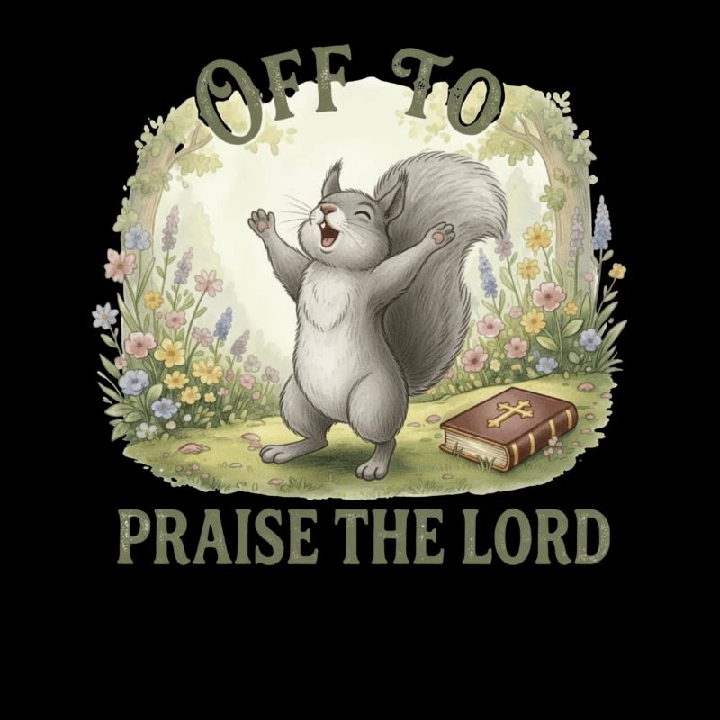 Auf, Um Den Herrn Zu Preisen Christ Eichhörnchen
