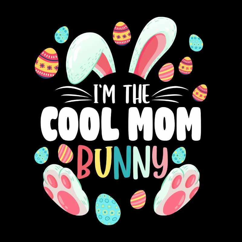 Cooles Mama-Hase-Oster-Tee