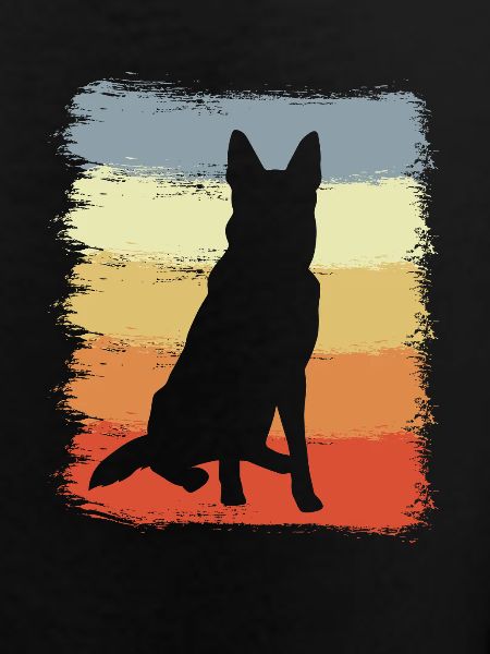 Retro German Shepherd