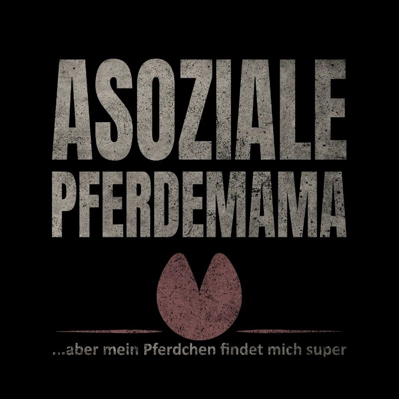 Asoziale Pferdemama Pferdchen