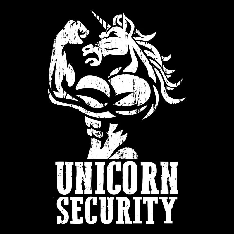 Einhorn-Sicherheitsemblem