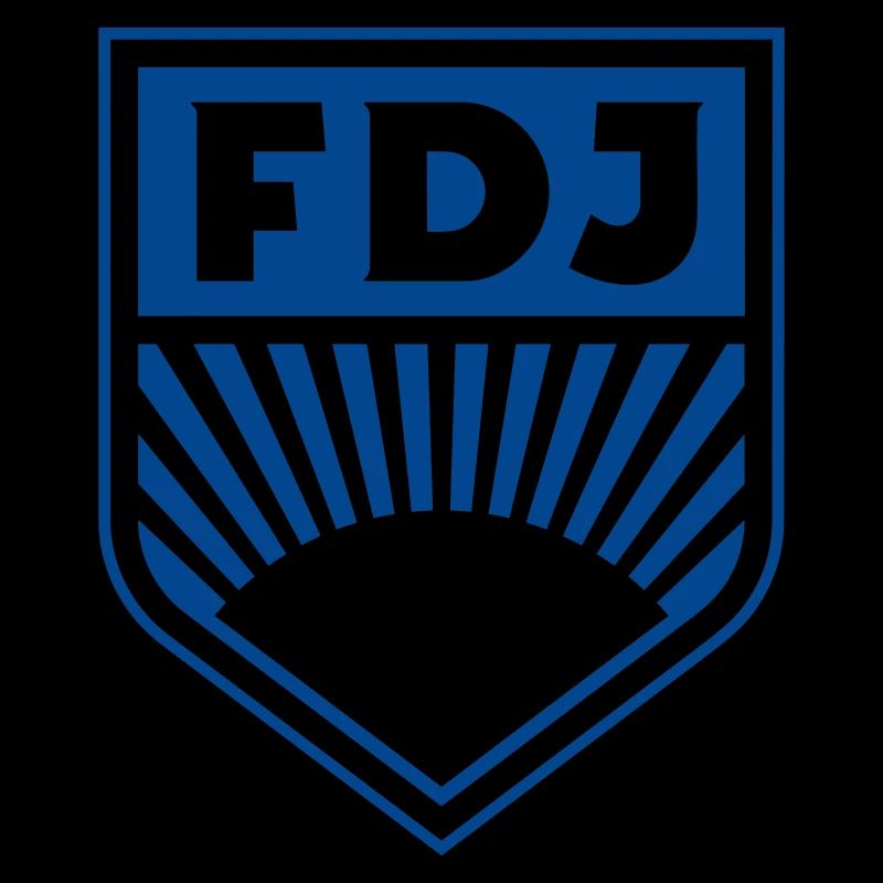 FDJ - Freie Deutsche Jugend Abzeichen (einfarbig)