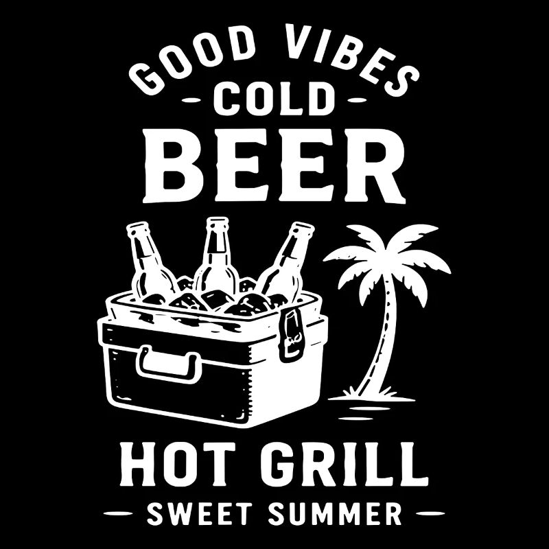BIÈRE FROIDE GRILL CHAUD ÉTÉ DOUX