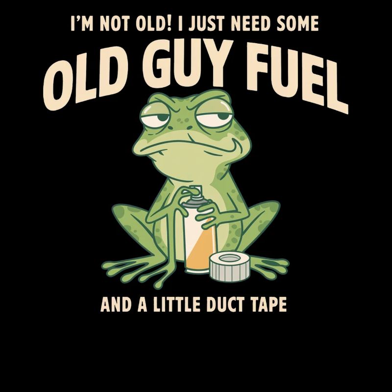Old Guy Fuel Frog Tee