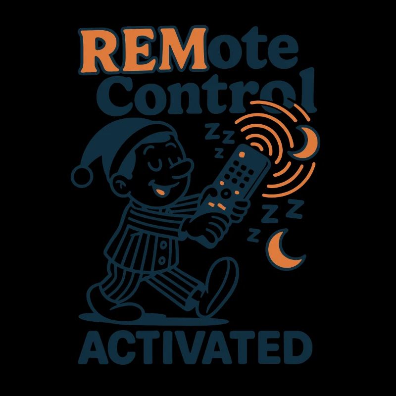 Sleep Remote Control | Sleepwalking Humor