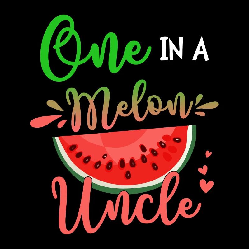 Ein Onkel in einer Melone
