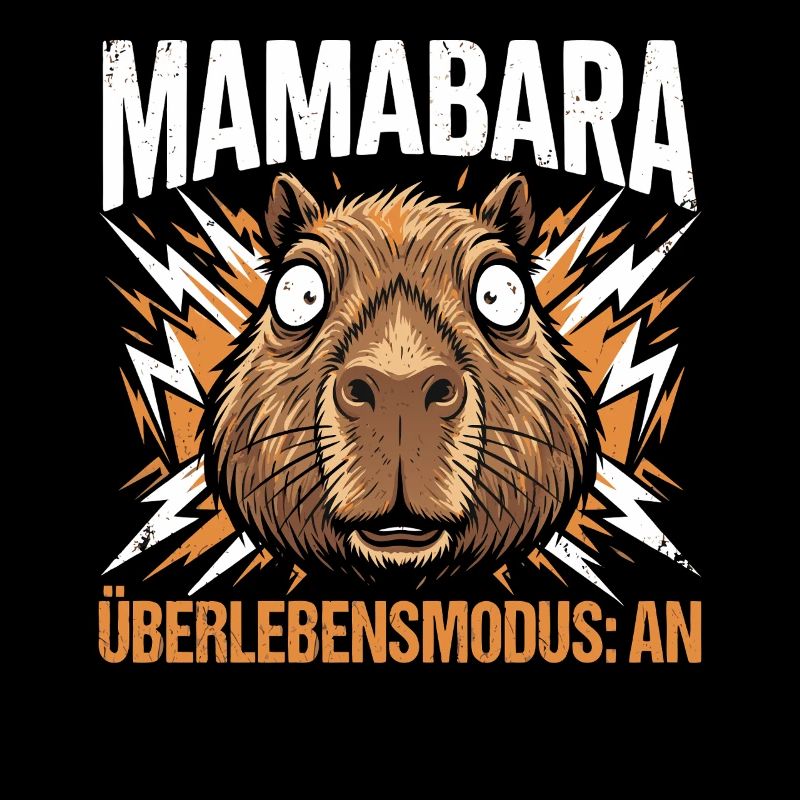 Mamabara Capybara Überlebensmodus Mutter