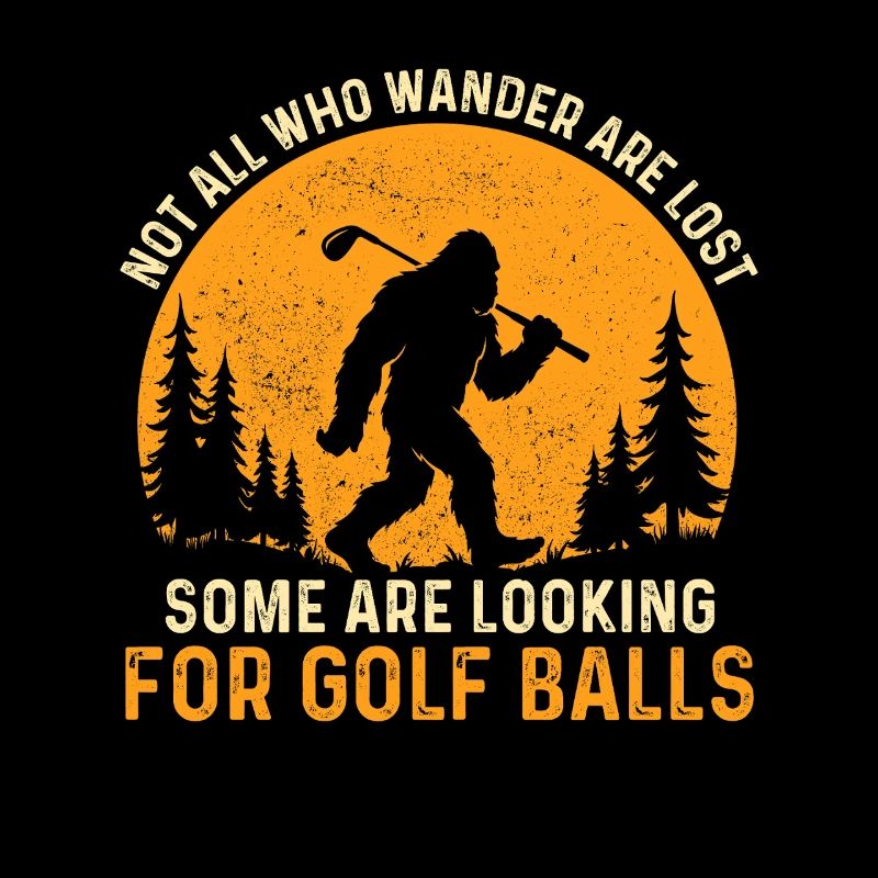 Looking For Golf Balls Funny Golfer Humor
