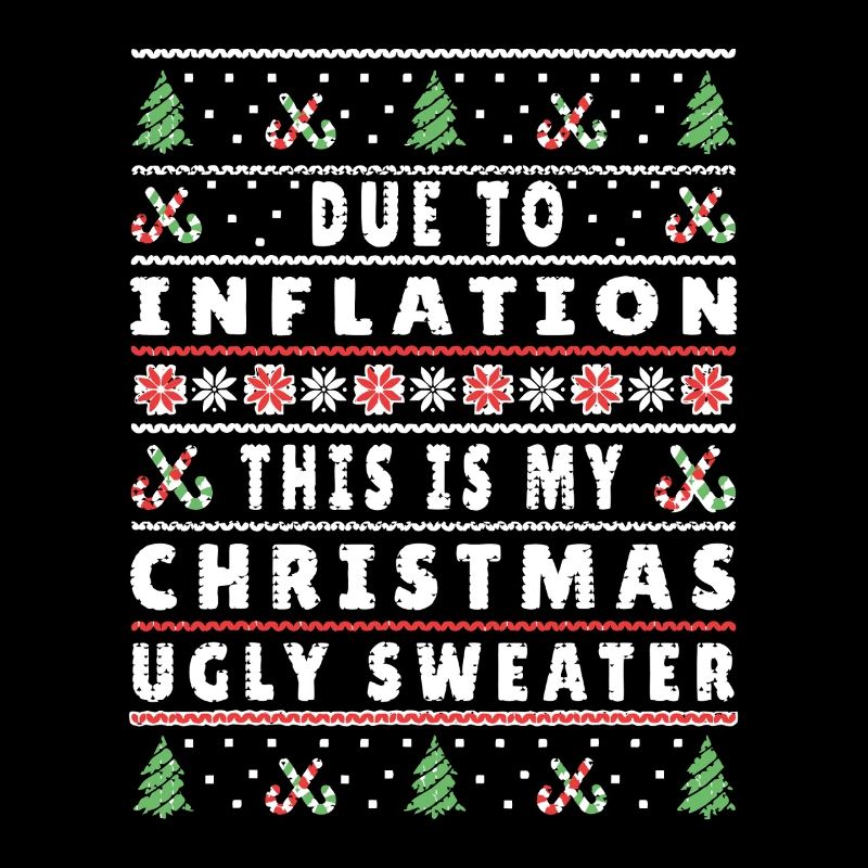 Pull moche de Noël Inflation